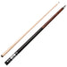 Viper Sinister Series Cue with Brown Stain and Casemaster Q - Vault Supreme Black Cue Case