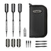 Viper Sinister Tungsten Darts Soft Tip Darts Tapered Barrel 18 Grams and Casemaster Deluxe Black Nylon Case