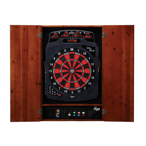 Viper | Solar Blast Electronic Dartboard | Metropolitan Cinnamon Cabinet