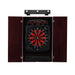 Viper | Solar Blast Electronic Dartboard | Metropolitan Mahogany Cabinet | Laser Throw Line Marker | Padded Dart MAt | The Bull Starts Here | Shadow Buster Dartboard Lights