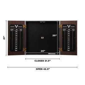 Viper | Stadium Dartboard Cabinet Bundles | Shot King Sisal Dartboard | Shadow Buster Cabinet Light | The Bull Starts Here | Throw Line Marker | Starter Darts