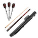 Viper Underground Fatal Shot Soft Tip Darts 18 Grams, Viper Underground Fatal Shot Cue, and Casemaster Q - Vault Supreme Black Cue Case