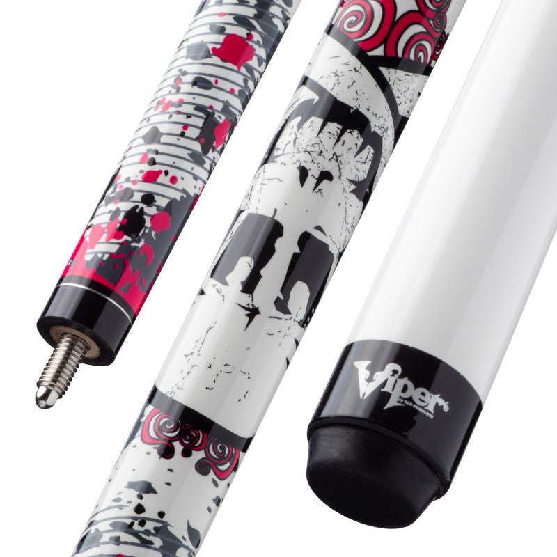 Viper Underground Pink Bones Junior Billiard/Pool Cue Stick ...