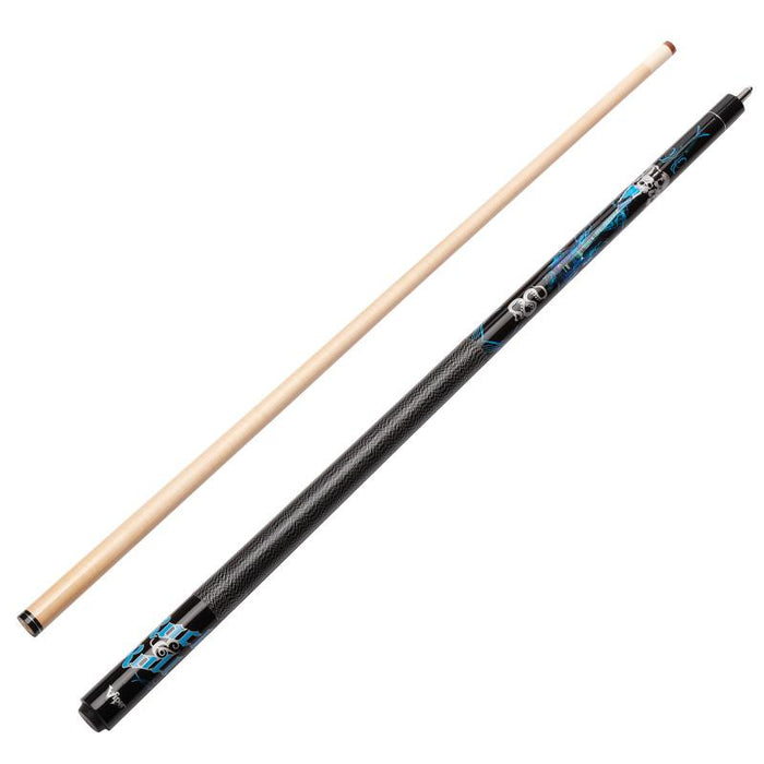 Viper Underground Rock & Roll Cue and Casemaster Q - Vault Supreme Black Cue Case