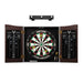 Viper | Vault Cabinet with Shot King Sisal Dartboard | Shadow Buster Dartboard Lights | Steel Tip Dart Accessories Kit | The Bull Starts Here | Throw Line Marker | Padded Dart Mat