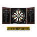Viper | Vault Cabinet with Shot King Sisal Dartboard | Shadow Buster Dartboard Lights | Steel Tip Dart Accessories Kit | The Bull Starts Here | Throw Line Marker | Padded Dart Mat