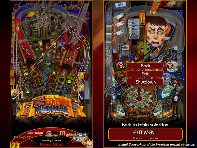 VirtuaPin | EXTREME Widebody | Virtual Pinball Machine 4k | Handcrafted