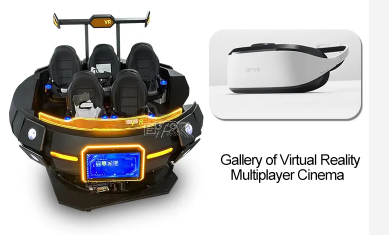 360 VR Simulator 360 Degree Rotating Chair VR Machine 9D Virtual Reality Simulator 5 Seats VR Magic UFO