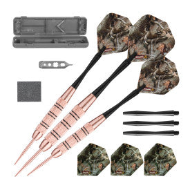 Viper Hudson All-in-One Dart Center & Fat Cat Realtree Camouflage Steel Tip Darts