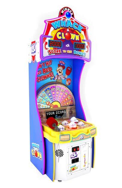 ICE Games | Whack-A-Clown Redemption Arcade Game - 1 | 2| 3 | Players