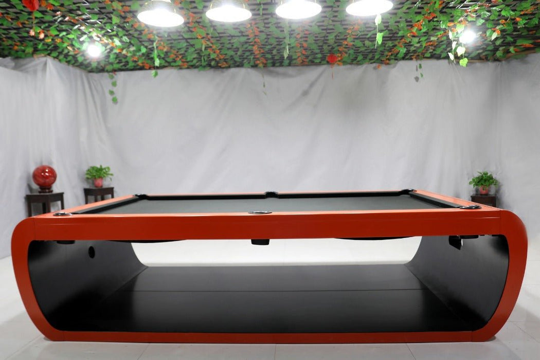 White Billiards | Aldo Modern Slate | Pool Table | Customizable | Durable