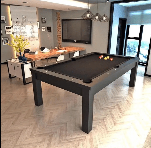 White Billiards | Alpha Modern Slate | 7′ - 8′ - 9′ | Luxury Pool Table | Made in America Version