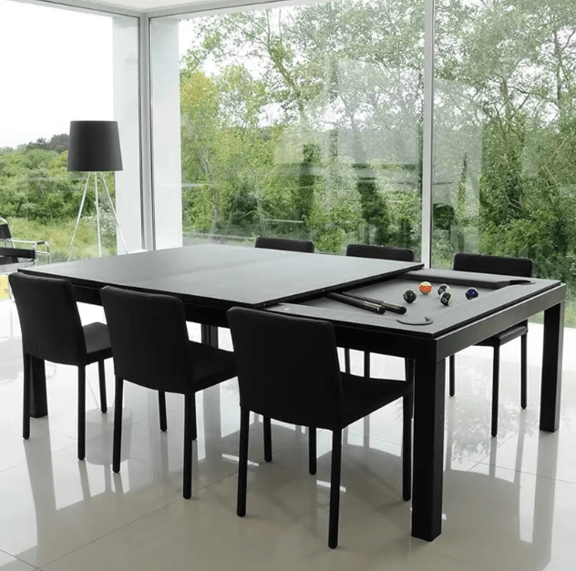 White Billiards | Alpha Modern Slate | 7′ - 8′ - 9′ | Luxury Pool Table | Made in America Version