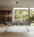 White Billiards | Glass pool table | The Skylar Modern Slate | Pool Table | Glass Luxury
