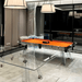 White Billiards | Glass pool table | The Skylar Modern Slate | Pool Table | Glass Luxury
