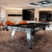 White Billiards | Glass pool table | The Skylar Modern Slate | Pool Table | Glass Luxury