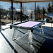 White Billiards | Glass pool table | The Skylar Modern Slate | Pool Table | Glass Luxury