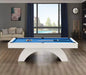 White Billiards | Karmen Modern Slate | Pool Table | Handcrafted | 7′ - 8′ - 9′