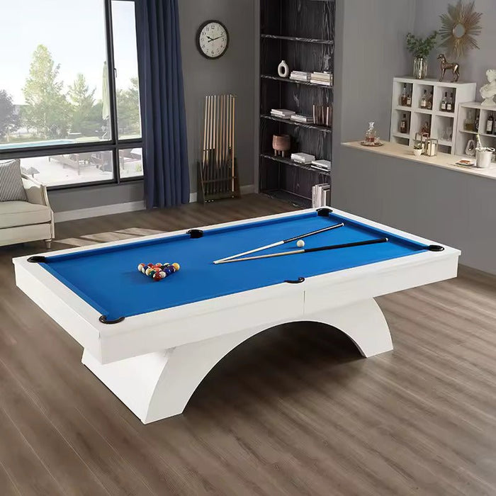 White Billiards | Karmen Modern Slate | Pool Table | Handcrafted | 7′ - 8′ - 9′