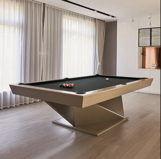 White Billiards | Kyoto Modern Slate | 7′ - 8′ - 9′| Luxury Pool Table | Made in America Version