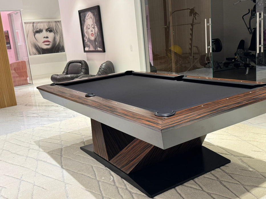 White Billiards| Meridian Modern Slate |Pool Table | 7′ - 8′ - 9′