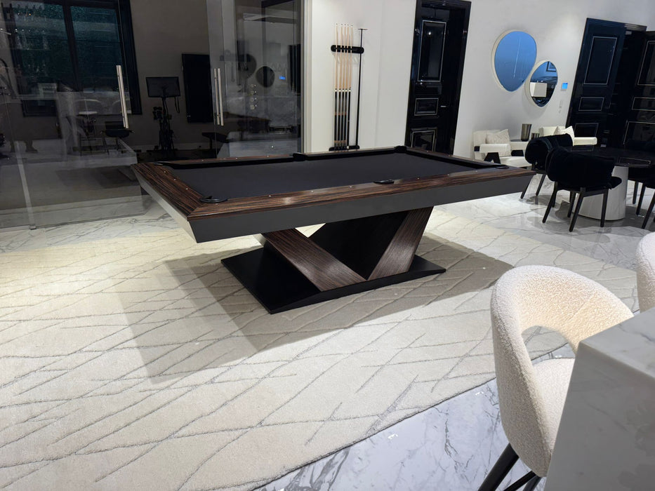 White Billiards| Meridian Modern Slate |Pool Table | 7′ - 8′ - 9′