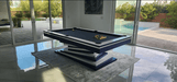 White Billiards | Neavio Modern Slate | 7' - 8' - 9' | Luxury Pool Table | Hardwood Frame | Made in America Version