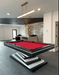 White Billiards | Neavio Modern Slate | 7' - 8' - 9' | Luxury Pool Table | Hardwood Frame | Made in America Version