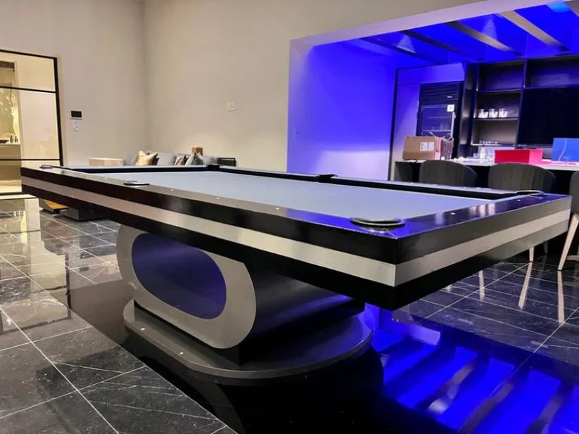 White Billiards | Sierra Modern Slate | Pool Table | 7' - 8' - 9'