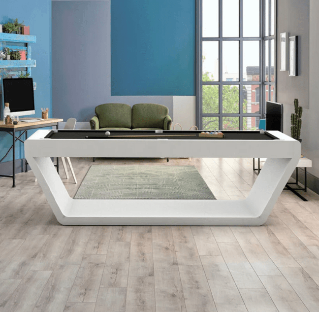 White Billiards | Sofia Modern Slate | 7′ - 8′ - 9′ | Luxury Pool Table | Made in America Version