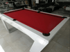 White Billiards | Valenti Modern Slate | Pool Table | 7' - 8' - 9'
