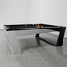 White Billiards | Valenti Modern Slate | Pool Table | 7' - 8' - 9'