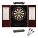 Viper League Sisal Dartboard, Metropolitan Mahogany Cabinet, Shadow Buster Dartboard Lights & Padded Dart Mat Darts Viper 