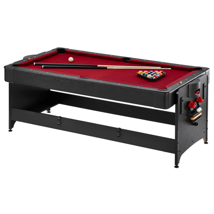 Fat Cat Original 3-in-1 Burgundy 7' Pockey™ Multi-Game Table