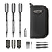 Viper Sinister Tungsten Darts Soft Tip Darts Tapered Barrel 18 Grams and Casemaster Deluxe Black Nylon Case Soft-Tip Darts Viper 