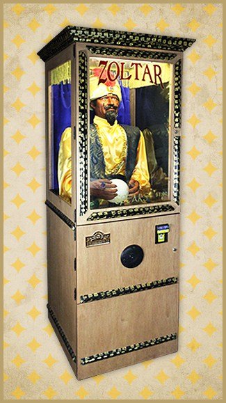 Zoltar | Fortune Teller - Economy Edition | Arcade Machine | Affordable