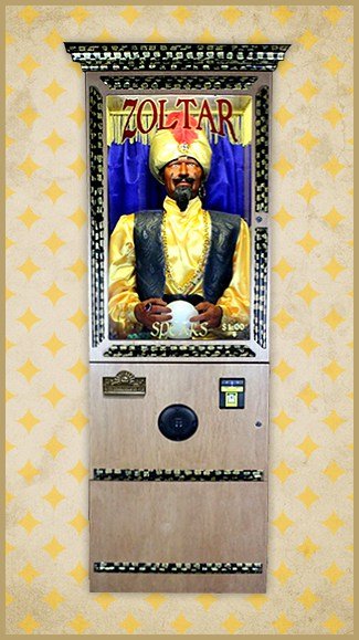 Zoltar | Fortune Teller - Economy Edition | Arcade Machine | Affordable