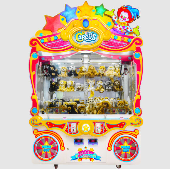 Zooom Studios | Prize Circus | 66 - inch | 2 - Player | Claw Machine